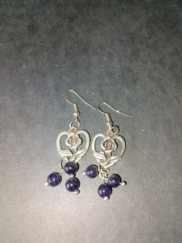 boucles oreilles coeurs