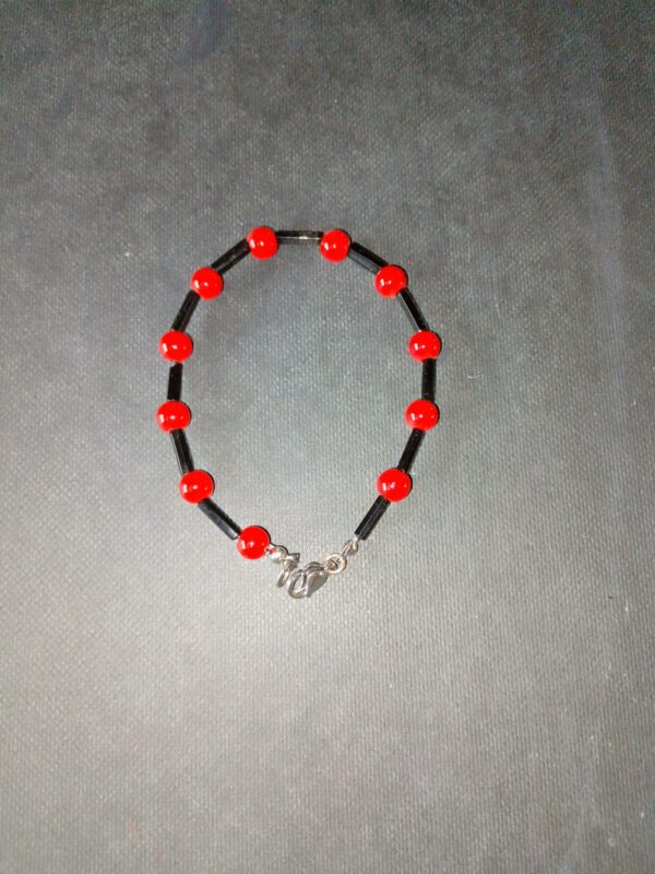 bracelet corail rouge brasero