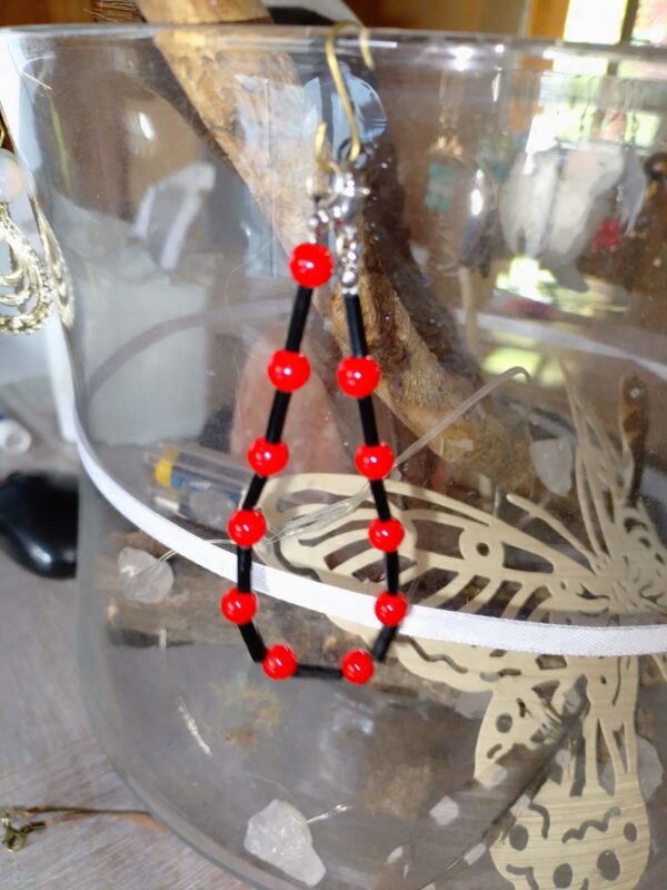 Bracelet - "Brasero sacré" (corail rouge) – Image 2